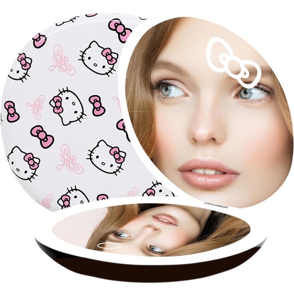 Impressions Vanity Co X Hello Kitty | The Supercute Signature LED Compact Mirror - Picture 2 of 5